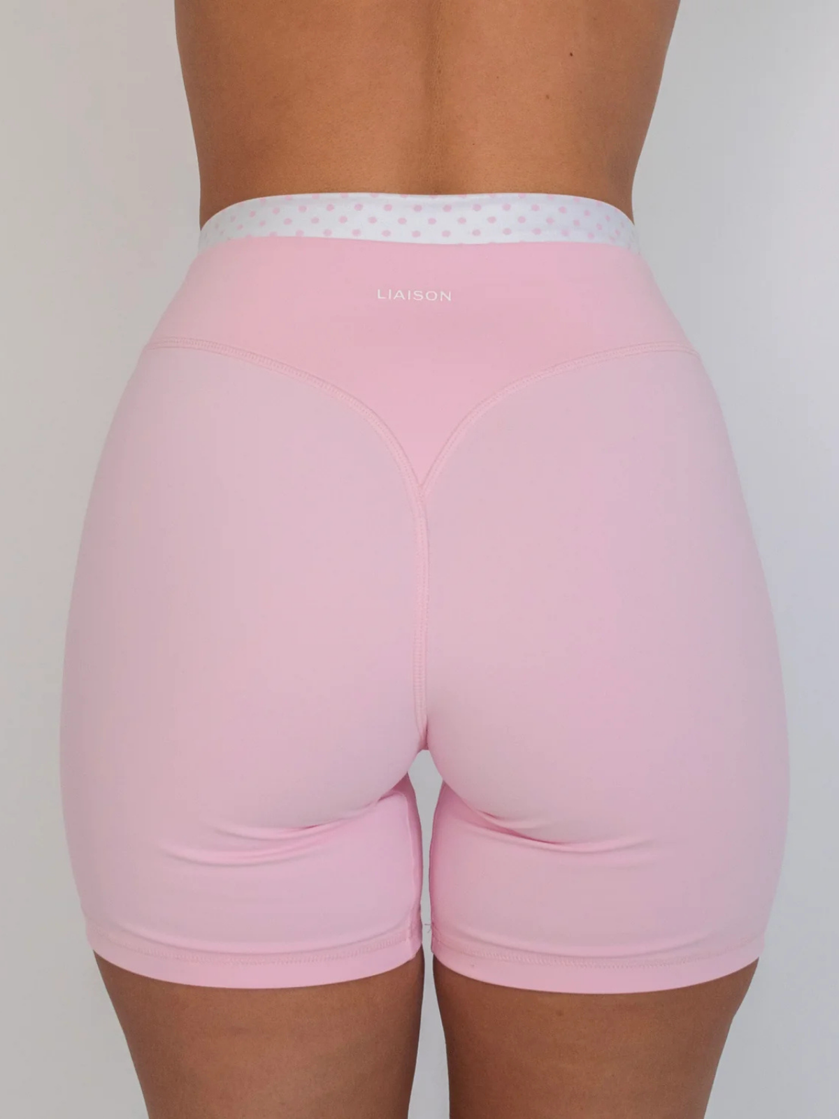 SHORT PINK & WHITE