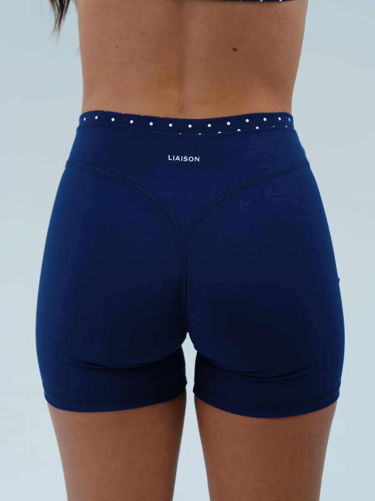 SHORT NAVY & POLKA