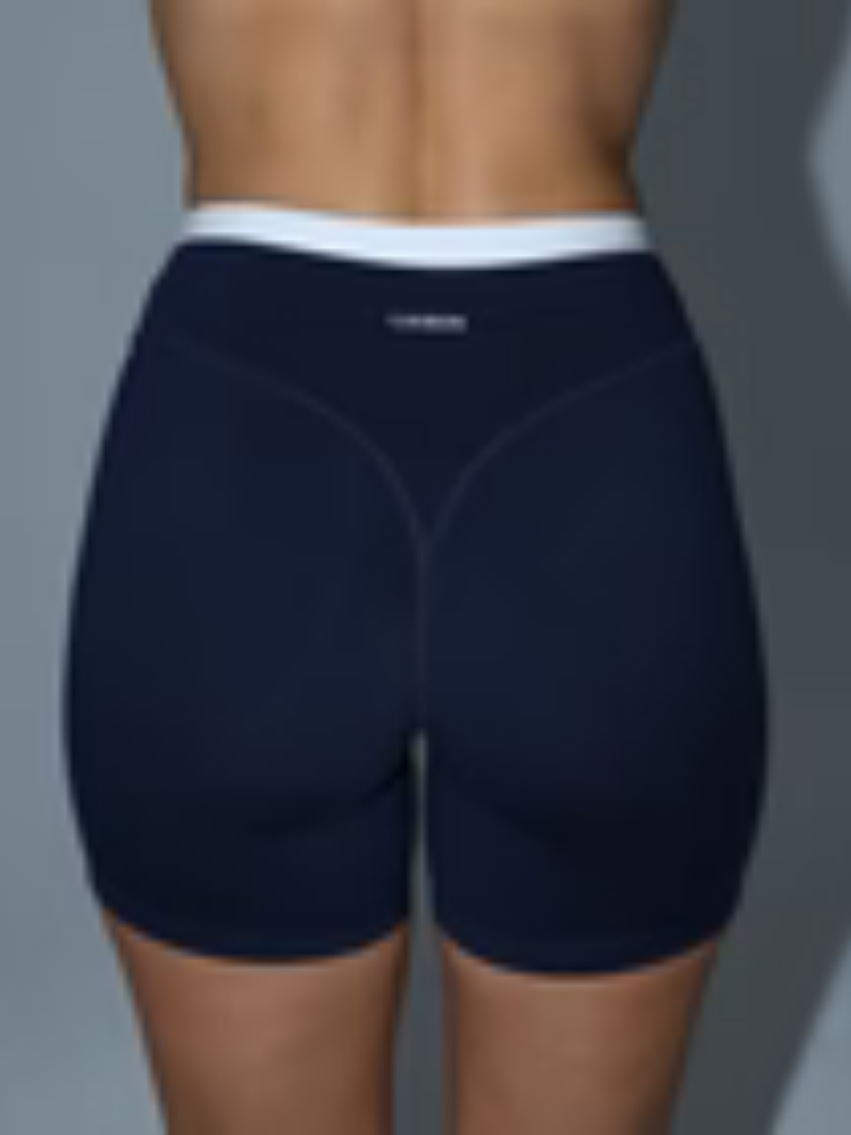 SHORT NAVY & WHITE