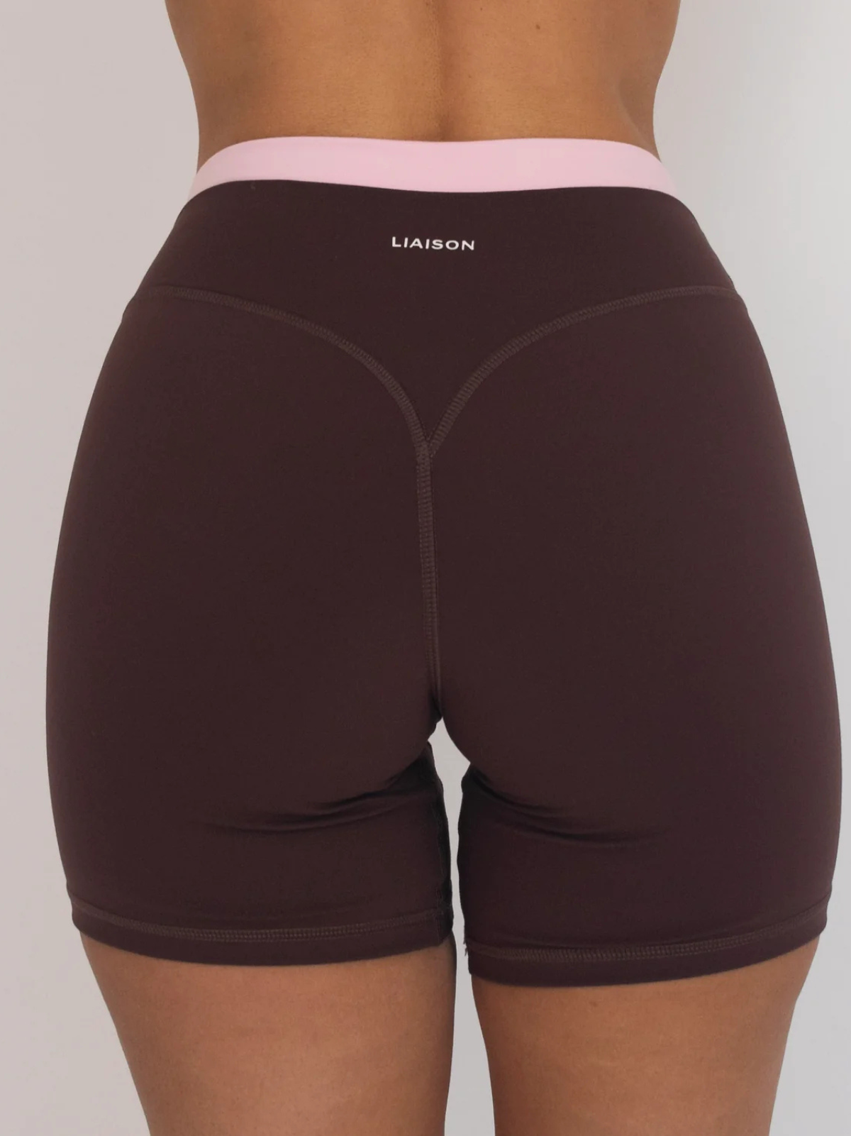 SHORT BROWN & PINK