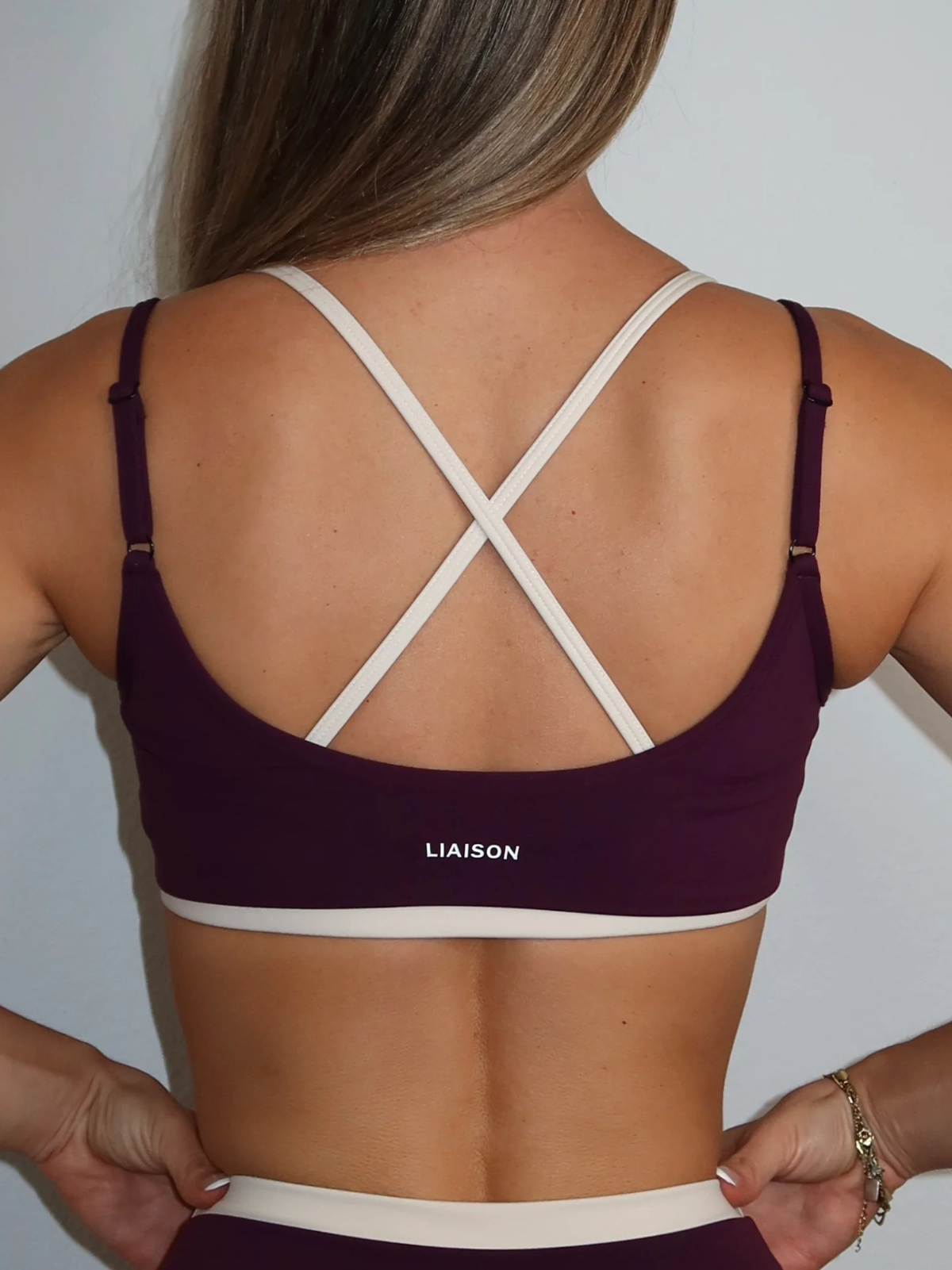 TOP LILAC & WHITE