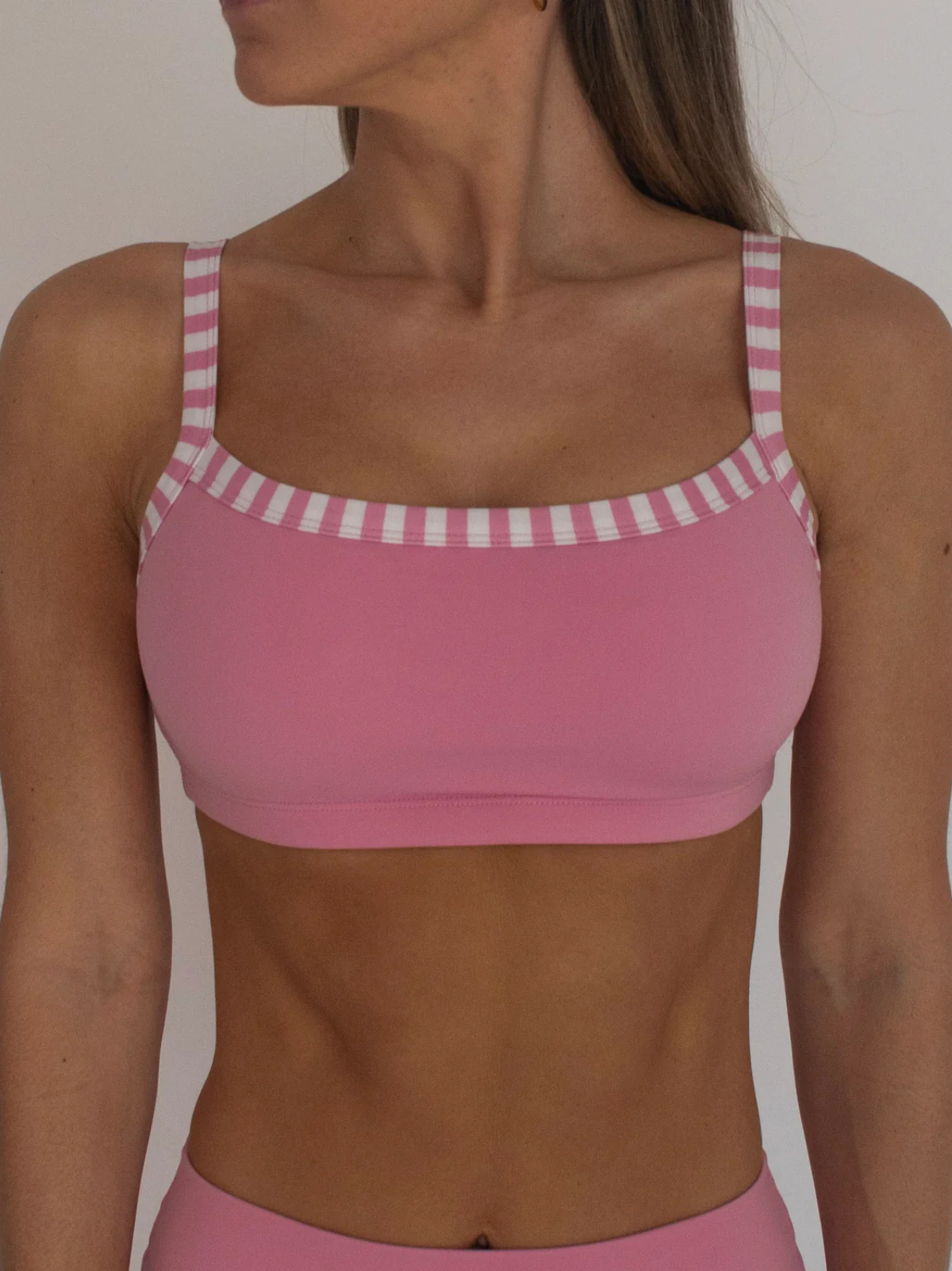 TOP PINK & STRIPES