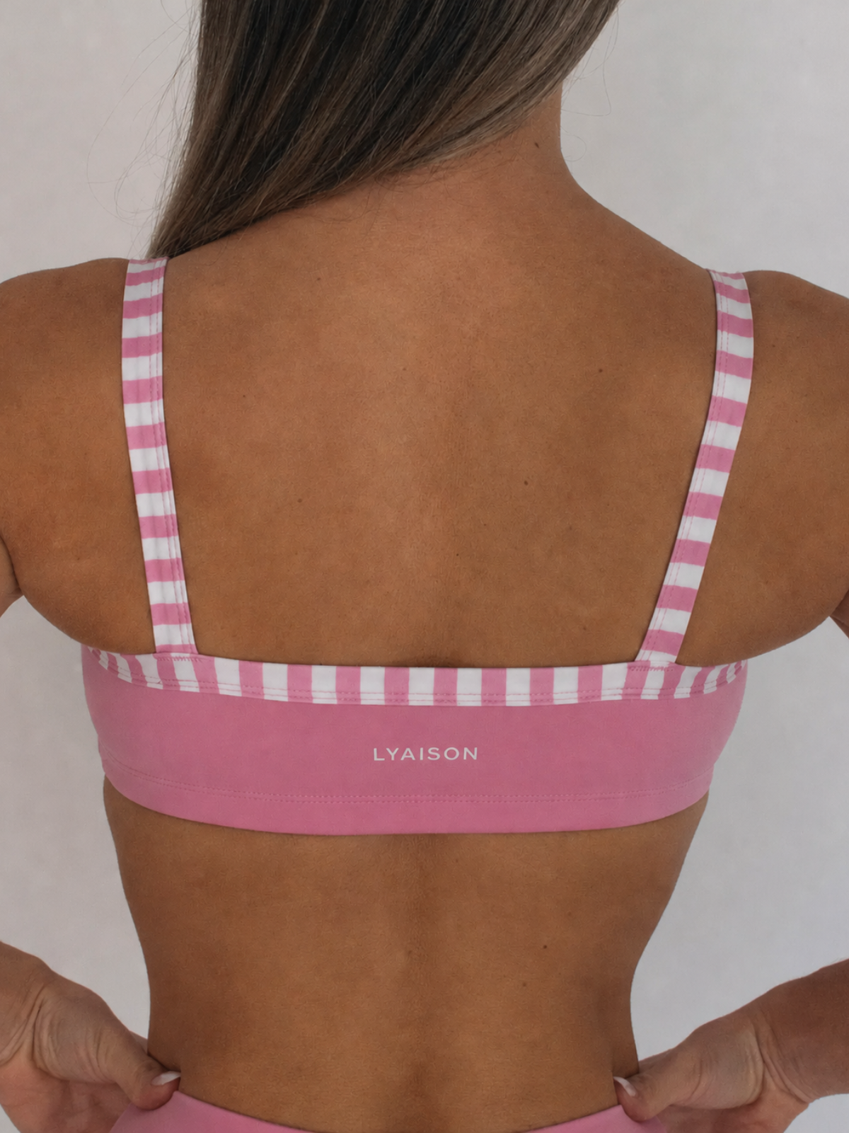 TOP PINK & STRIPES